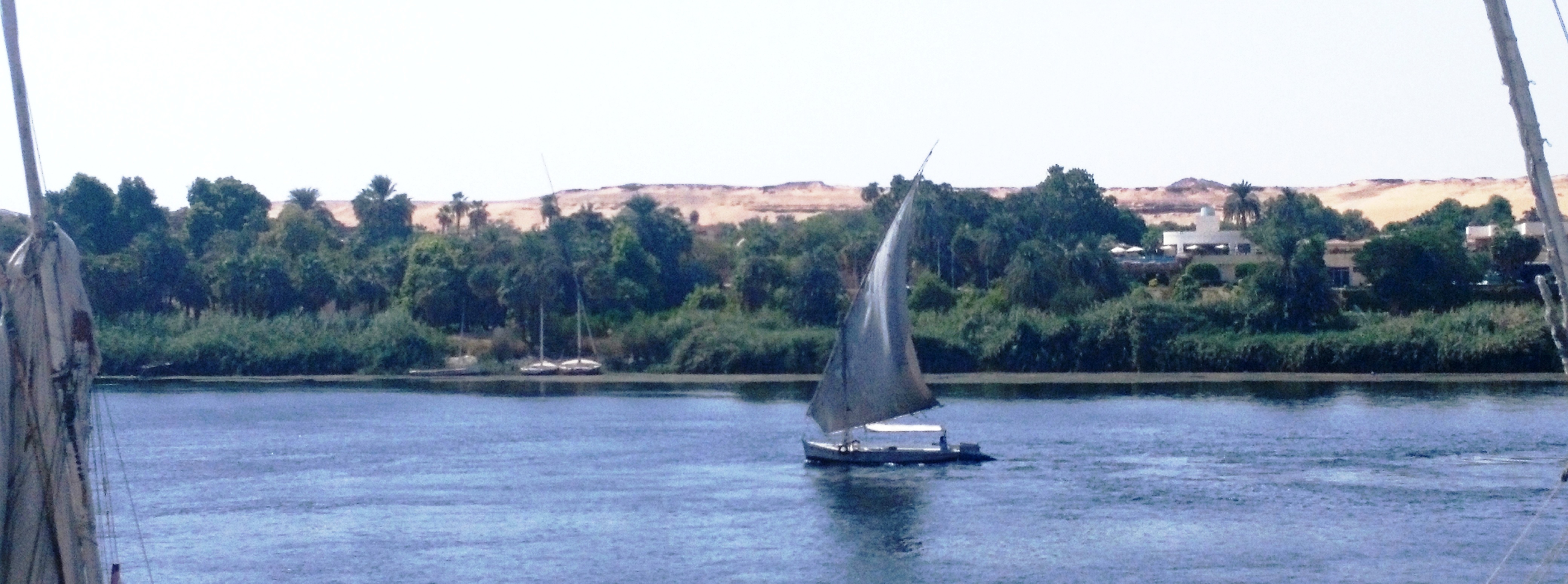 feluka na Nilu